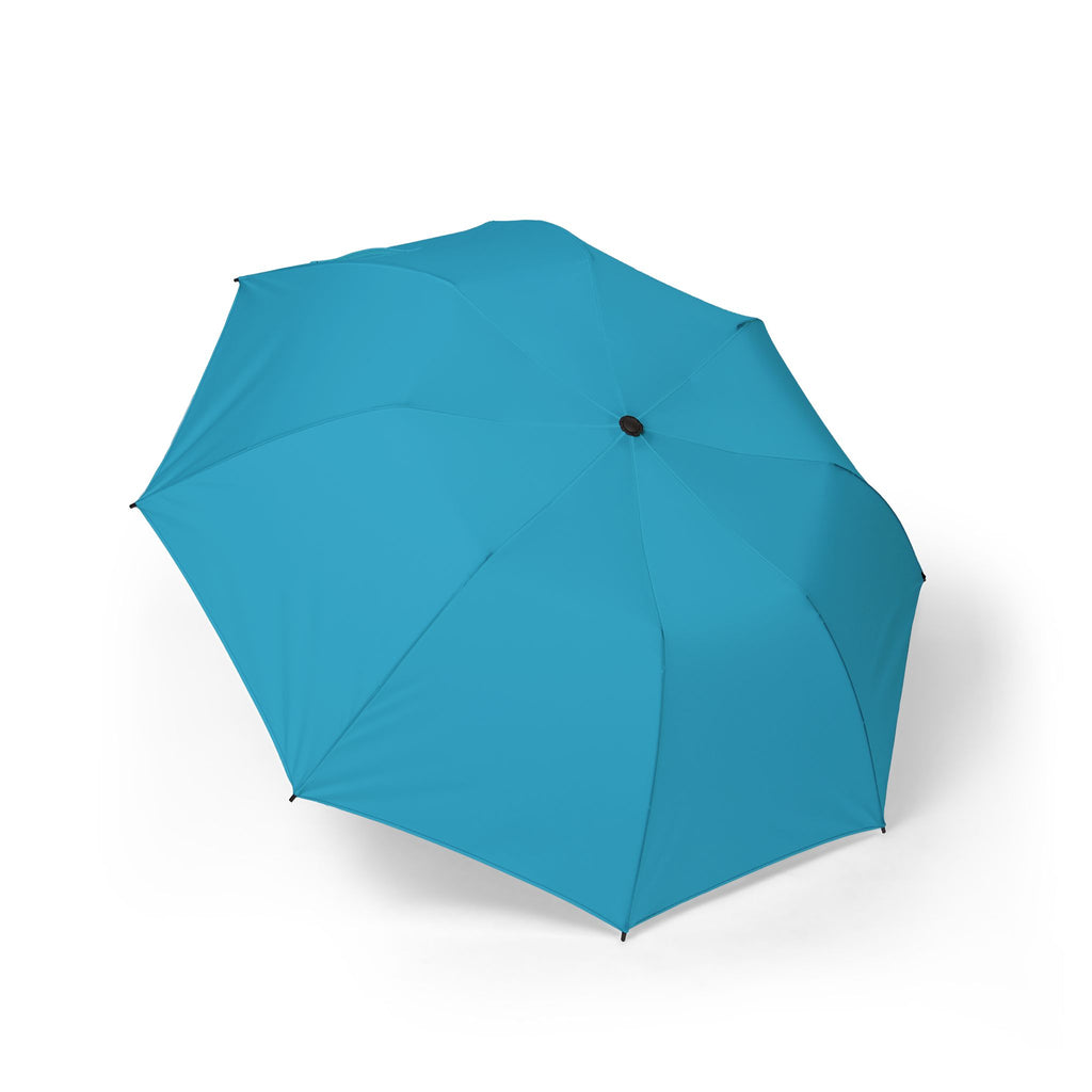 Semi-Automatic Foldable Umbrella - Turquoise