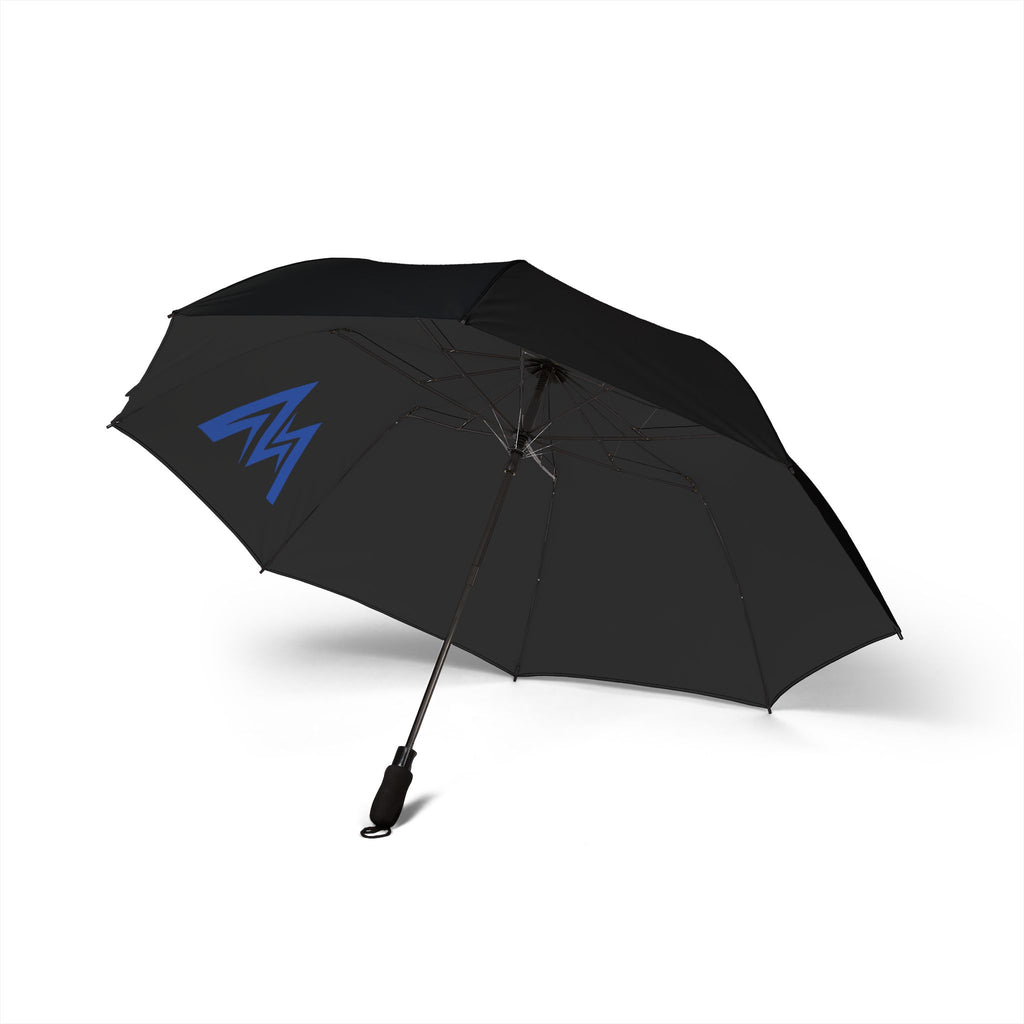 Semi-Automatic Foldable Umbrella - Black