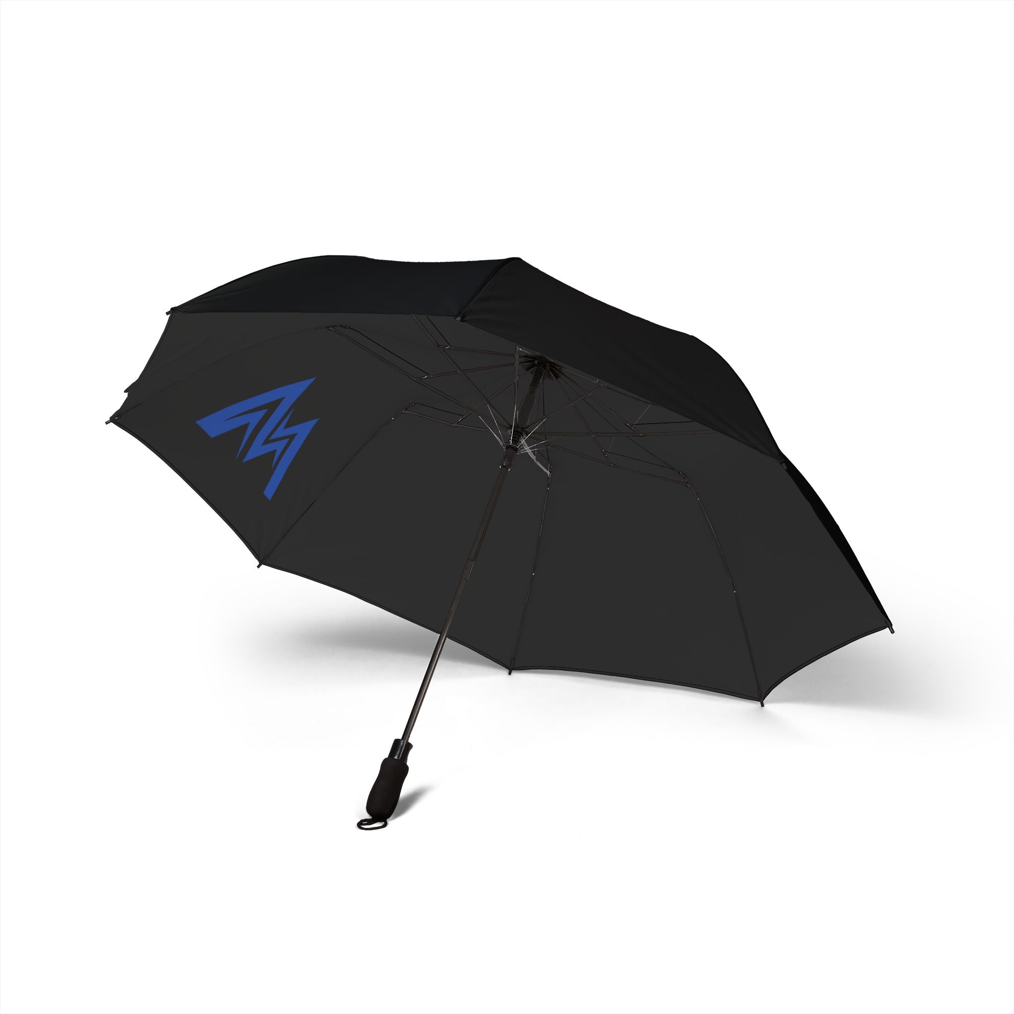 Semi-Automatic Foldable Umbrella - Black