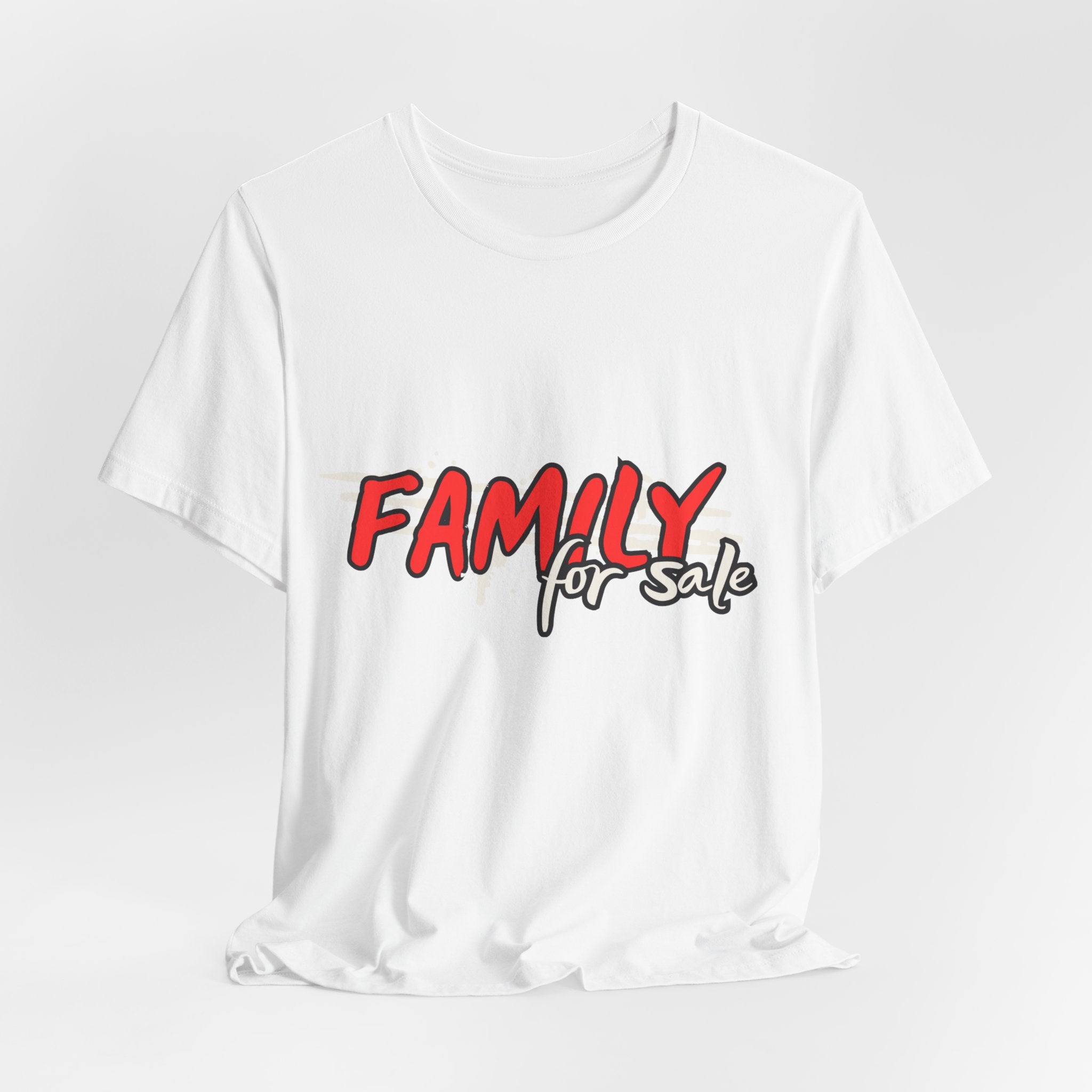 'Family For Sale' Short Sleeve T-shirt