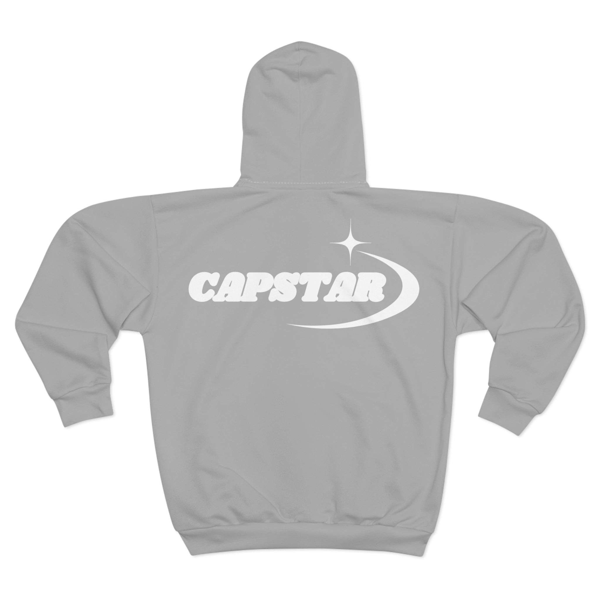 Capstar Logo Print Zip Hoodie