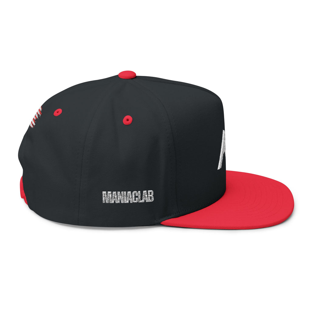 ManiacLab USA Flagship Flat Cap 26' - Black/Red