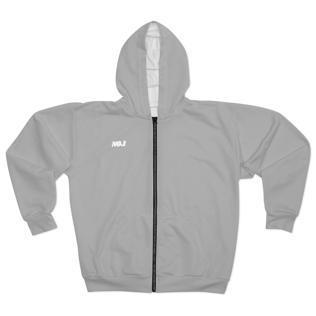 Capstar Logo Print Zip Hoodie