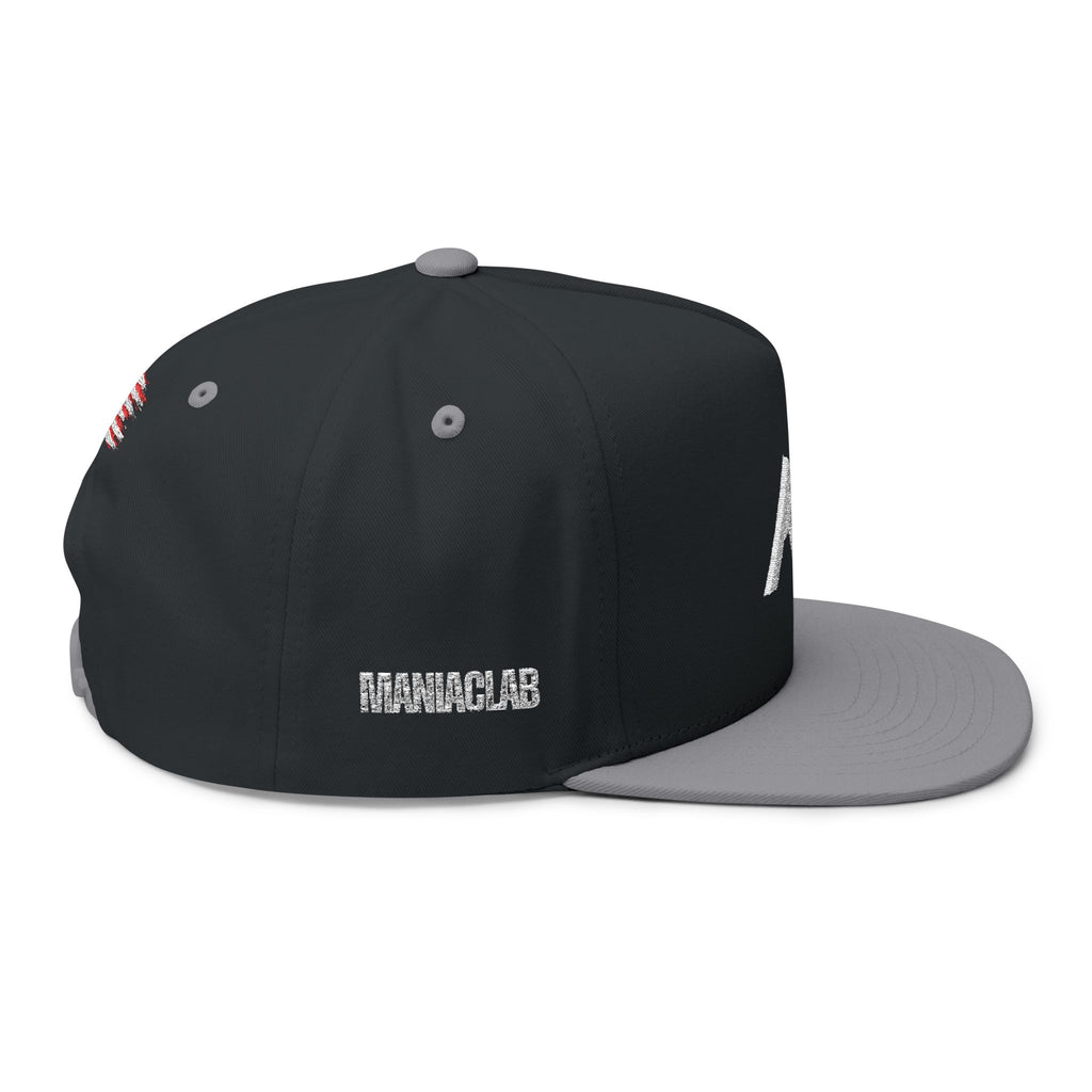 ManiacLab USA Flagship Flat Cap 26' - Black/Grey